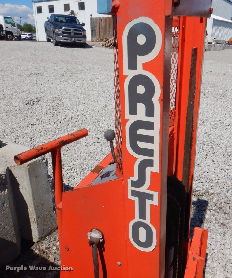 image for item JF9136 Presto WP36-20  pallet jack