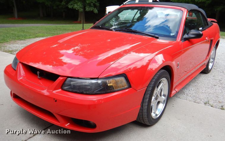 image for item JY9804 2001 Ford Mustang Cobra  convertible