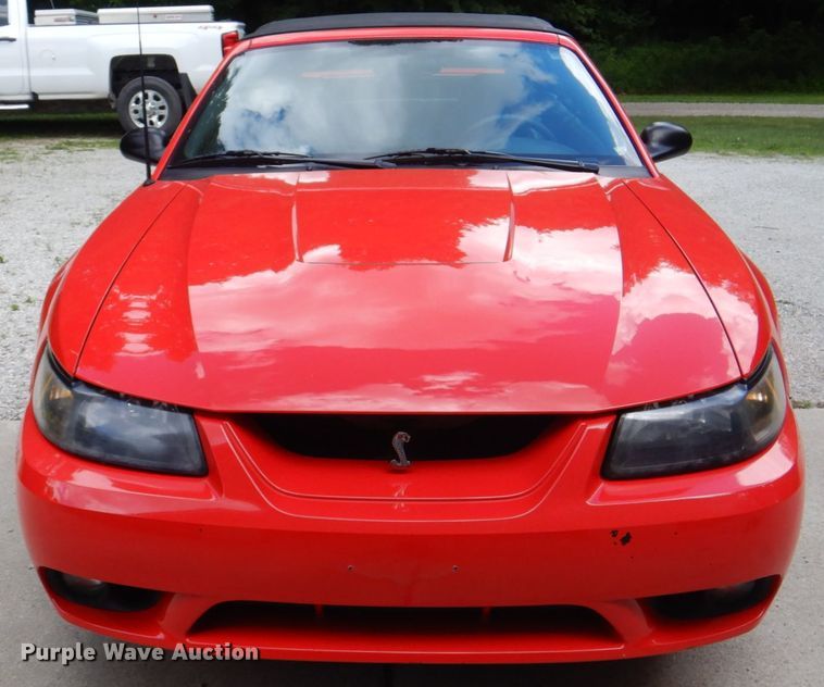 image for item JY9804 2001 Ford Mustang Cobra  convertible