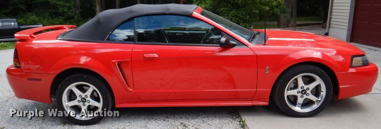 image for item JY9804 2001 Ford Mustang Cobra  convertible