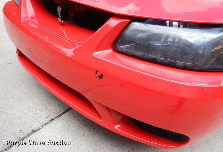 image for item JY9804 2001 Ford Mustang Cobra  convertible