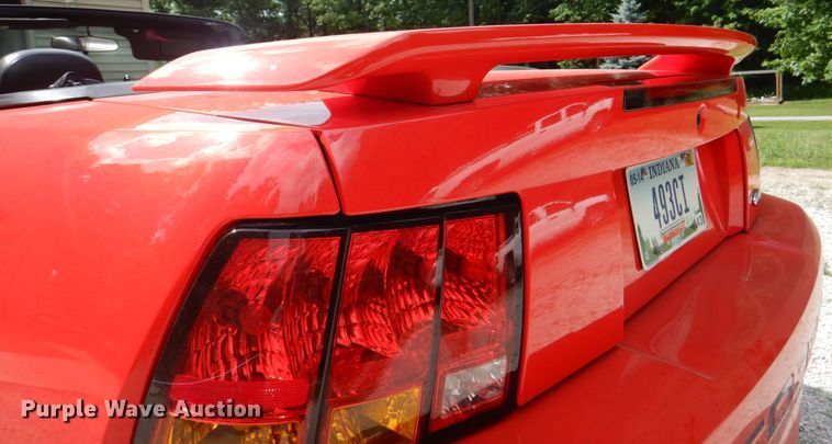 image for item JY9804 2001 Ford Mustang Cobra  convertible