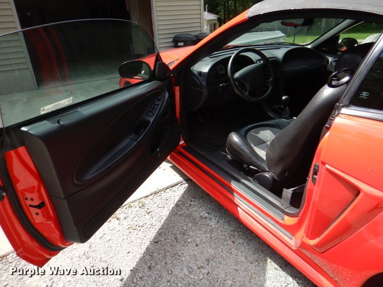 image for item JY9804 2001 Ford Mustang Cobra  convertible