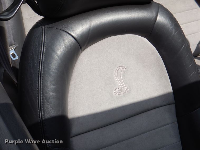 image for item JY9804 2001 Ford Mustang Cobra  convertible