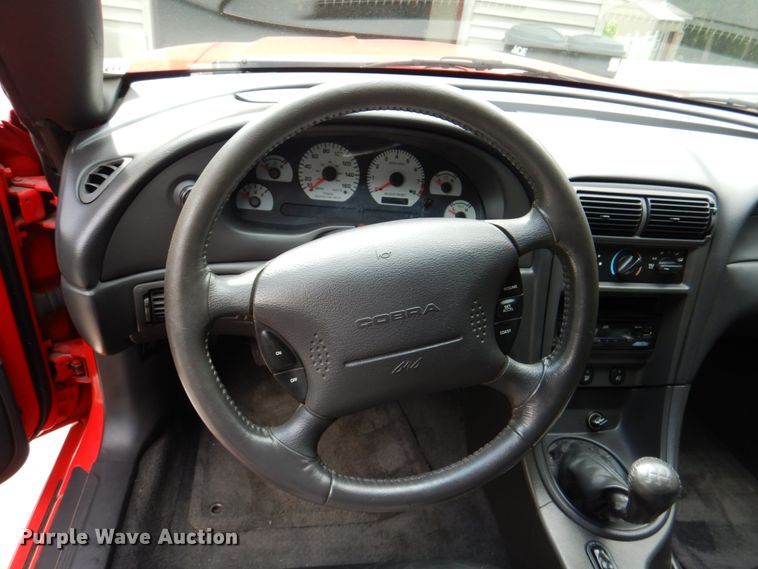 image for item JY9804 2001 Ford Mustang Cobra  convertible