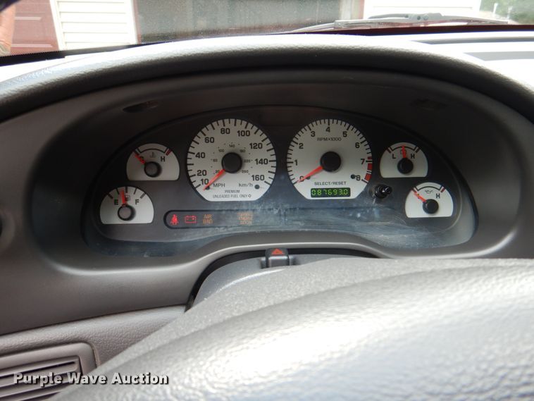 image for item JY9804 2001 Ford Mustang Cobra  convertible