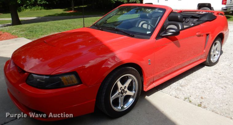 image for item JY9804 2001 Ford Mustang Cobra  convertible