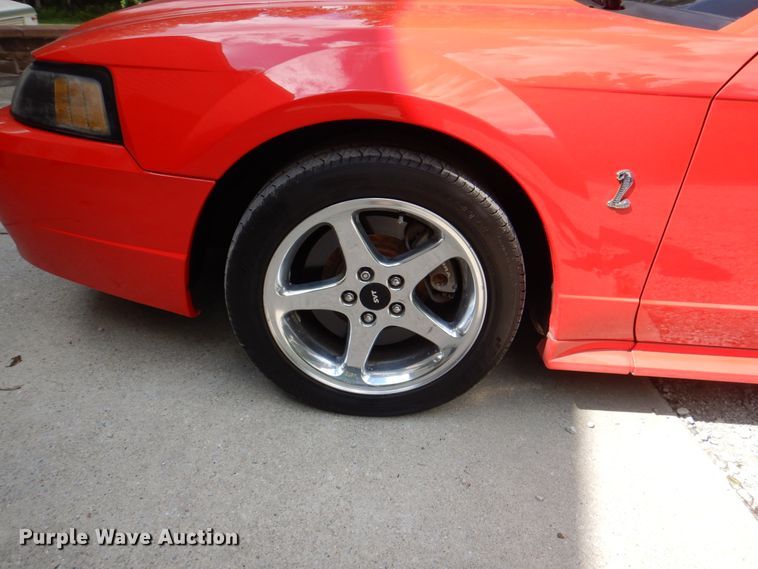 image for item JY9804 2001 Ford Mustang Cobra  convertible