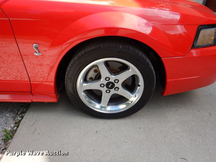 image for item JY9804 2001 Ford Mustang Cobra  convertible