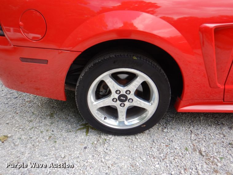 image for item JY9804 2001 Ford Mustang Cobra  convertible