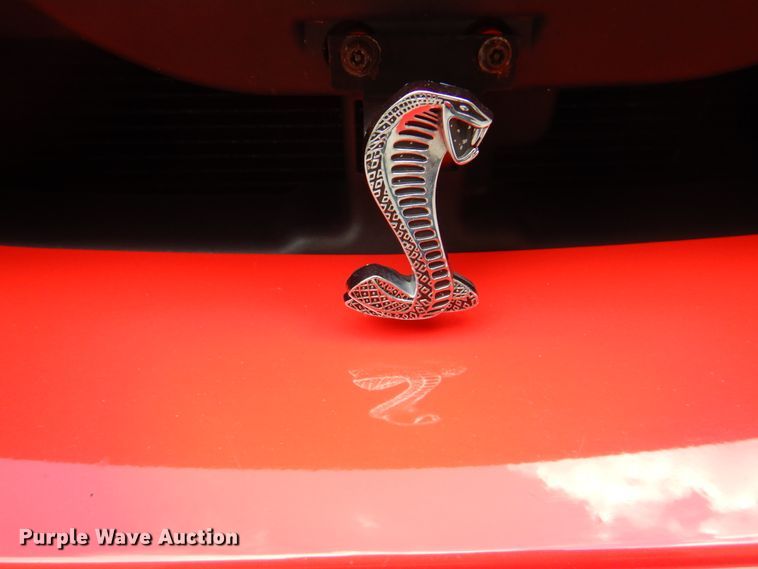 image for item JY9804 2001 Ford Mustang Cobra  convertible