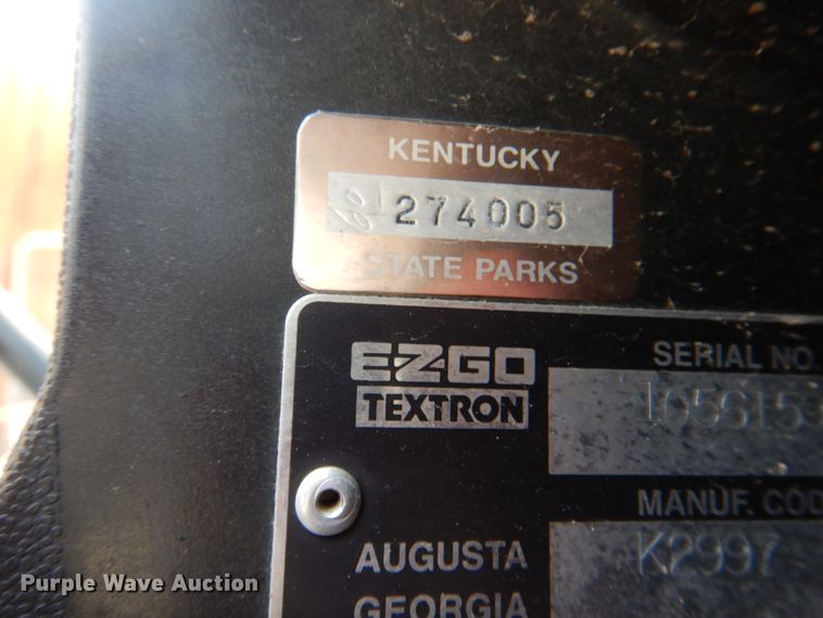 image for item JY9805 EZ GO  golf cart