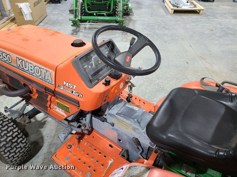 image for item L1346 Kubota B1550 HST  tractor