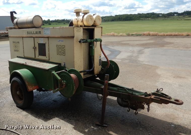 image for item AF9888 Sullair 185PDQ  air compressor