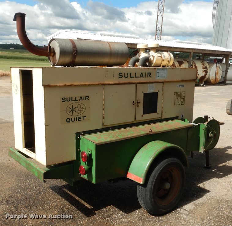 image for item AF9888 Sullair 185PDQ  air compressor