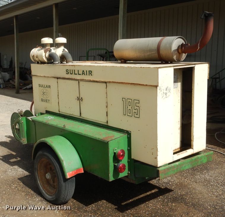 image for item AF9888 Sullair 185PDQ  air compressor