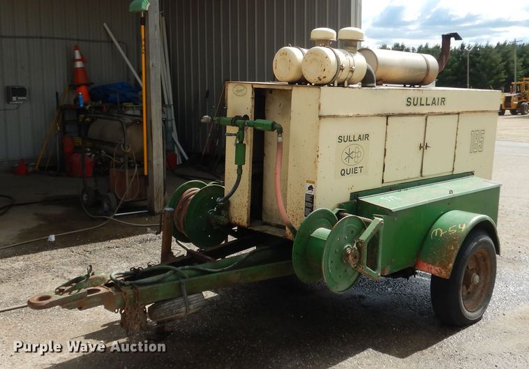 image for item AF9888 Sullair 185PDQ  air compressor