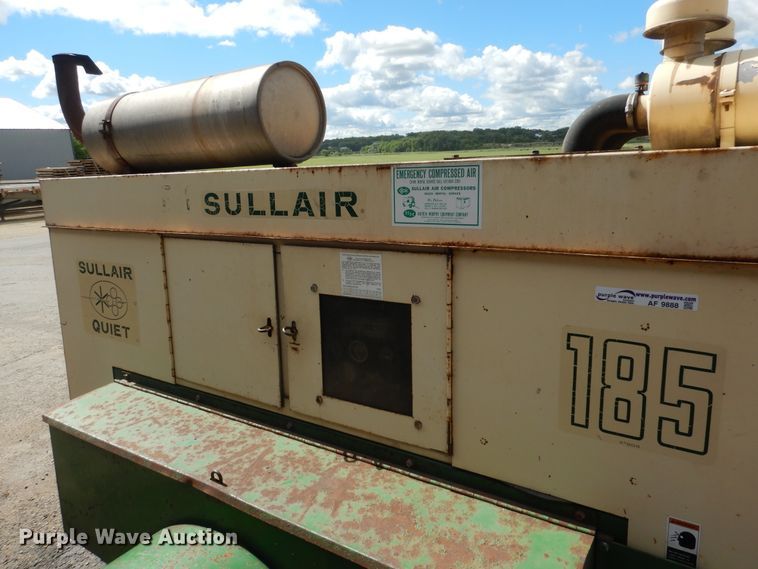 image for item AF9888 Sullair 185PDQ  air compressor