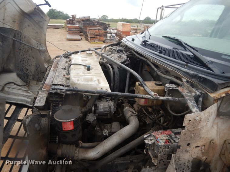 image for item DC2021 2000 Ford F650  flatbed truck with fuel / lube system