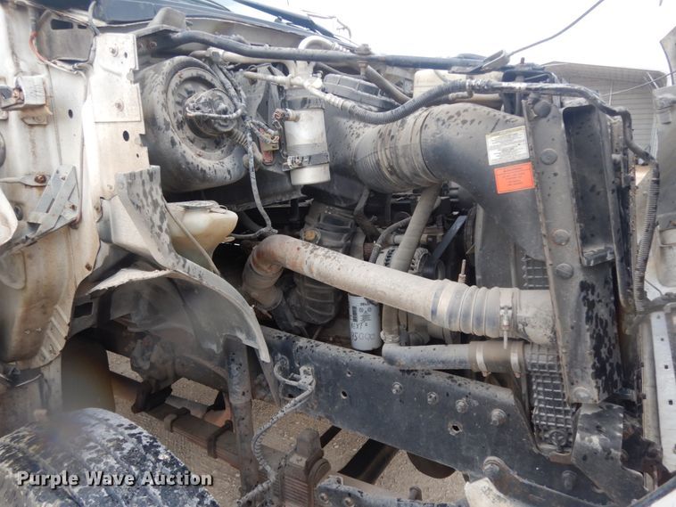 image for item DC2021 2000 Ford F650  flatbed truck with fuel / lube system