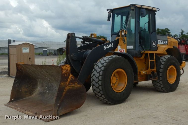 image for item DC2023 2004 John Deere 544J  wheel loader