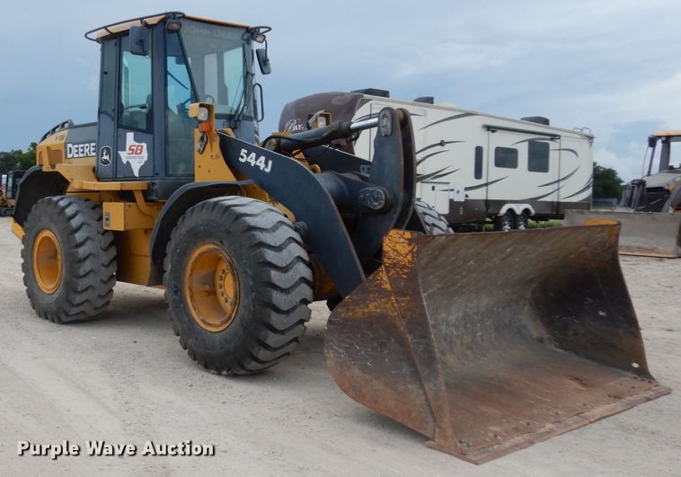 image for item DC2023 2004 John Deere 544J  wheel loader