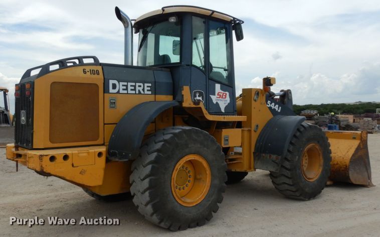 image for item DC2023 2004 John Deere 544J  wheel loader