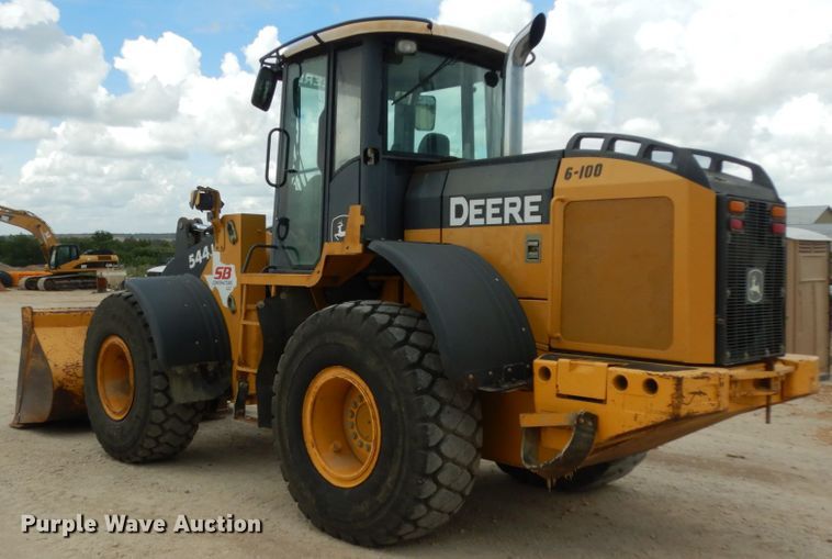 image for item DC2023 2004 John Deere 544J  wheel loader