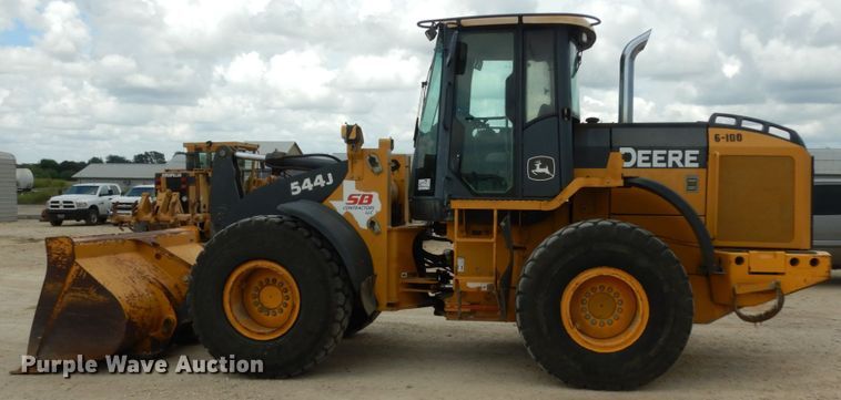 image for item DC2023 2004 John Deere 544J  wheel loader