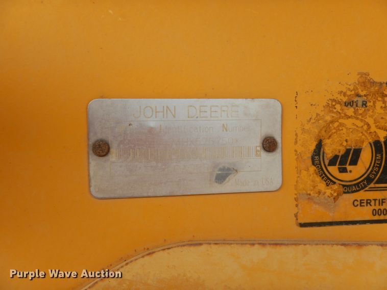 image for item DC2024 2000 John Deere 624H  wheel loader