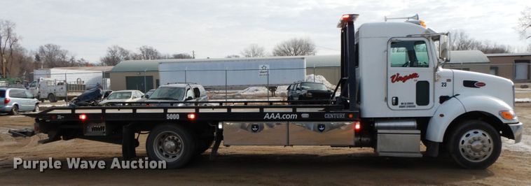 image for item DF6480 2020 Peterbilt 337  rollback truck