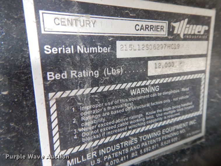 image for item DF6480 2020 Peterbilt 337  rollback truck