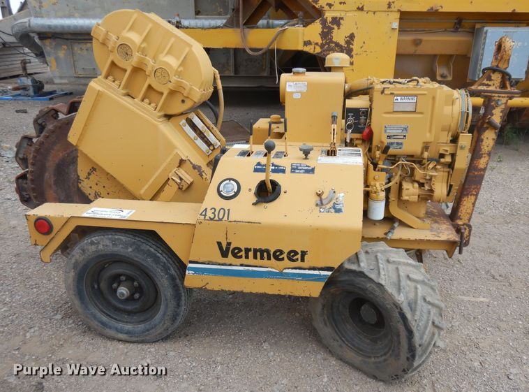 image for item DH5602 1994 Vermeer TC4  trench compactor