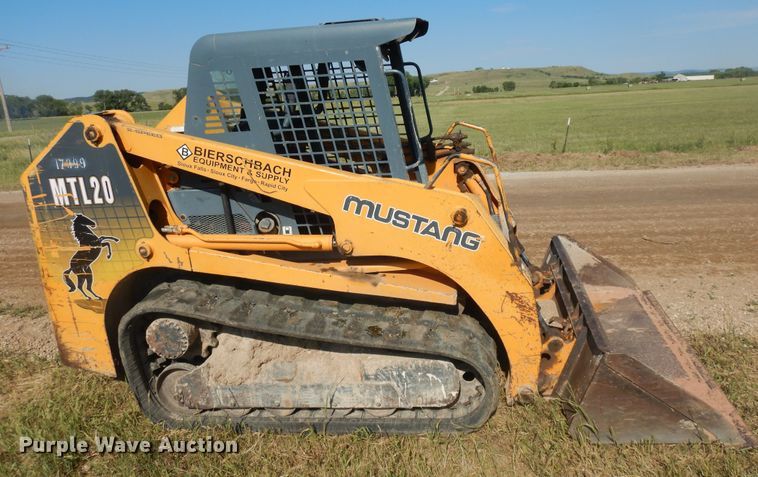 image for item DH5606 2008 Mustang MTL20  tracked skid steer loader