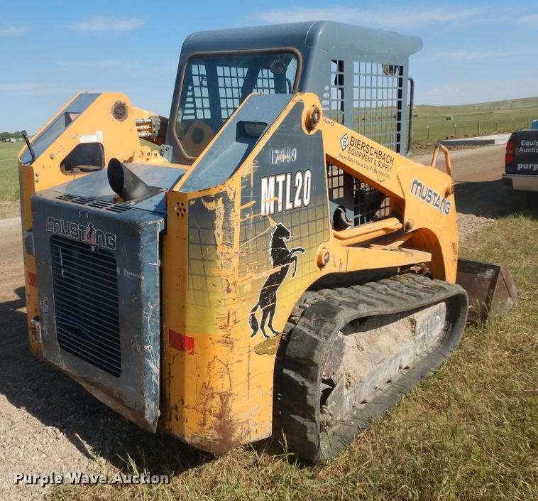 image for item DH5606 2008 Mustang MTL20  tracked skid steer loader