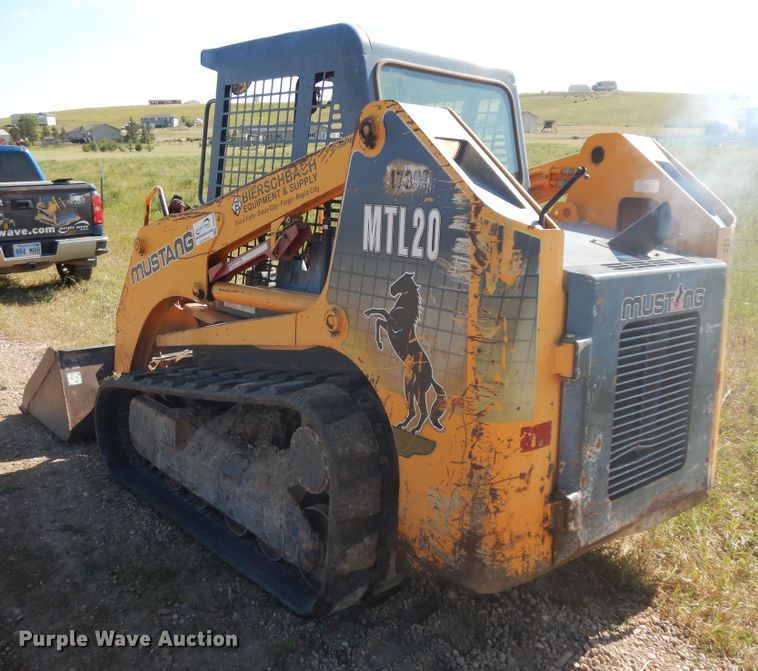 image for item DH5606 2008 Mustang MTL20  tracked skid steer loader