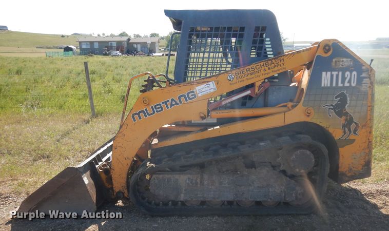 image for item DH5606 2008 Mustang MTL20  tracked skid steer loader