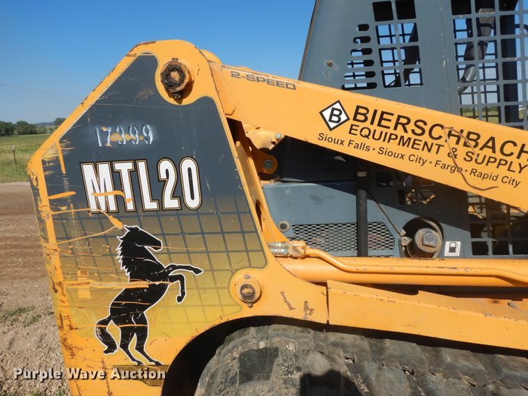 image for item DH5606 2008 Mustang MTL20  tracked skid steer loader