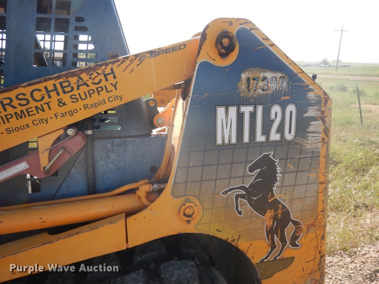 image for item DH5606 2008 Mustang MTL20  tracked skid steer loader