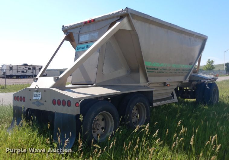 image for item DH5607 1993 Beall  bottom dump trailer