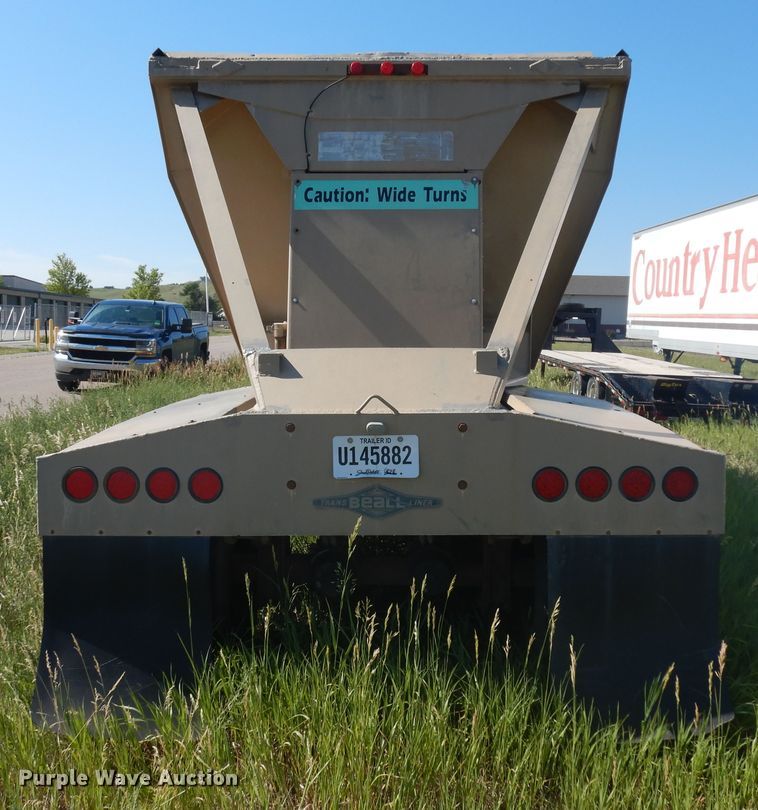 image for item DH5607 1993 Beall  bottom dump trailer
