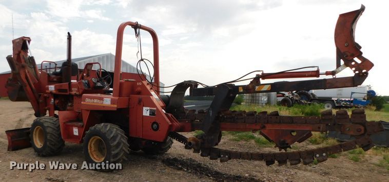 image for item DK8565 1988 Ditch Witch 5010  trencher