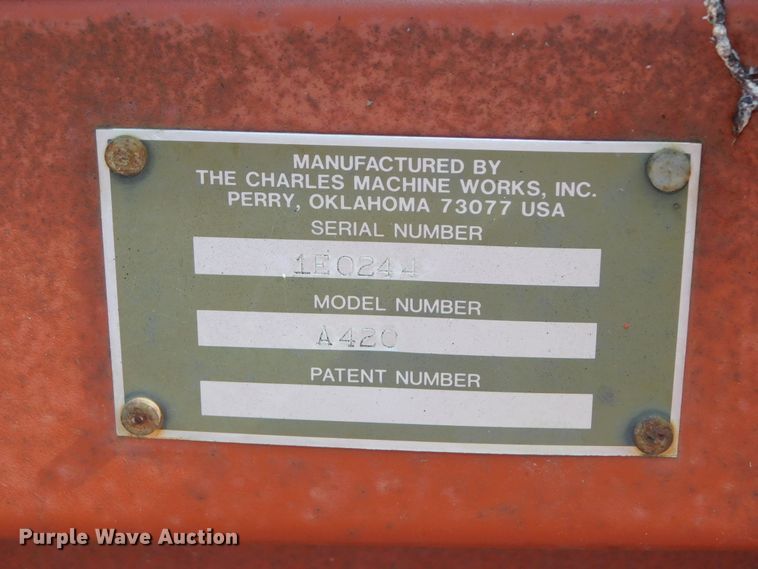 image for item DK8565 1988 Ditch Witch 5010  trencher