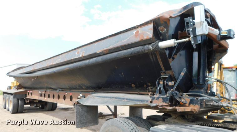 image for item DK8566 2001 Clement  side tilt dump trailer