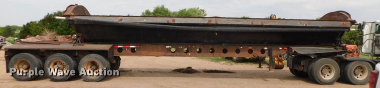 image for item DK8566 2001 Clement  side tilt dump trailer