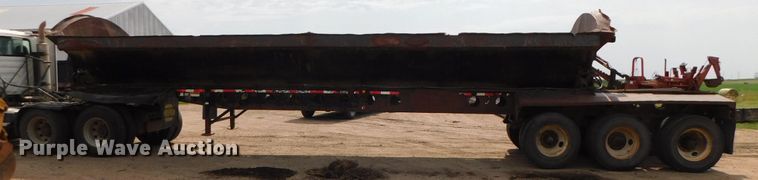 image for item DK8566 2001 Clement  side tilt dump trailer