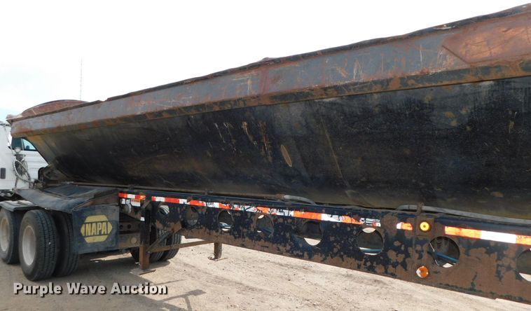 image for item DK8566 2001 Clement  side tilt dump trailer