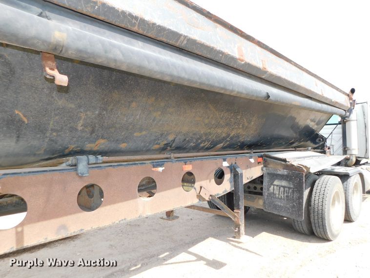 image for item DK8566 2001 Clement  side tilt dump trailer