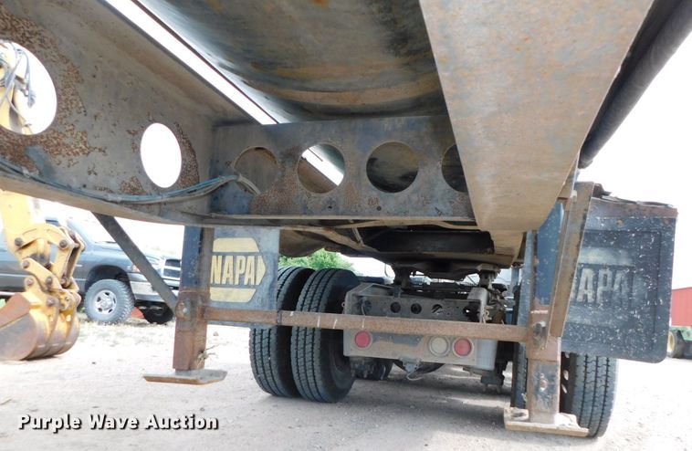 image for item DK8566 2001 Clement  side tilt dump trailer