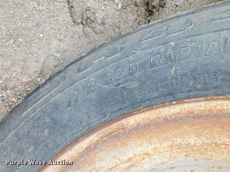 image for item DK8566 2001 Clement  side tilt dump trailer